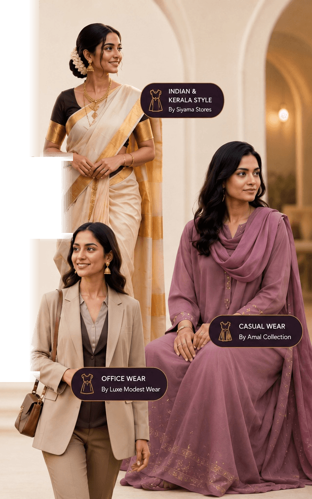 Indian, Kerala, Office and Casual Wear